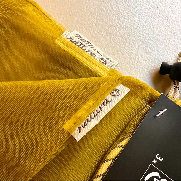 Produce Shopping Storage bag set 3 Sizes Natura Reusable Drawstring Happy Market - Picture 5 of 5